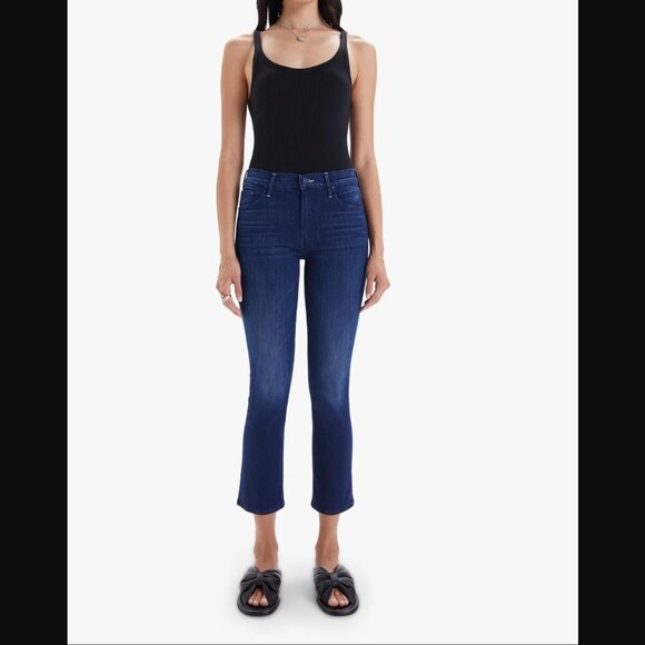 MOTHER The Insider Ankle Length Bootcut Jeans (Cross Your Fingers) Size 25 NWT - Picture 1 of 9